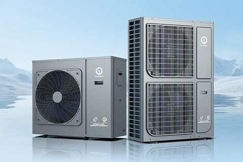 熱焰系列-商用常溫熱水機組（側出風）