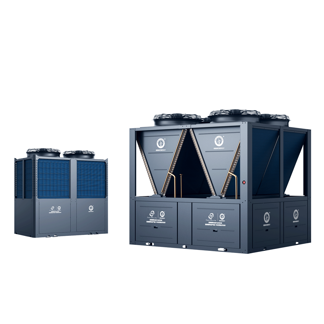 御寒系列-超低溫定頻冷暖機組(頂出風)