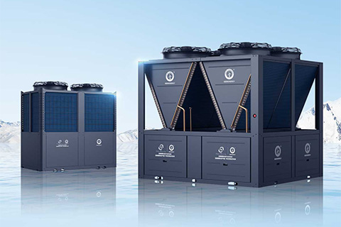 御寒系列-超低溫定頻冷暖機組(頂出風)